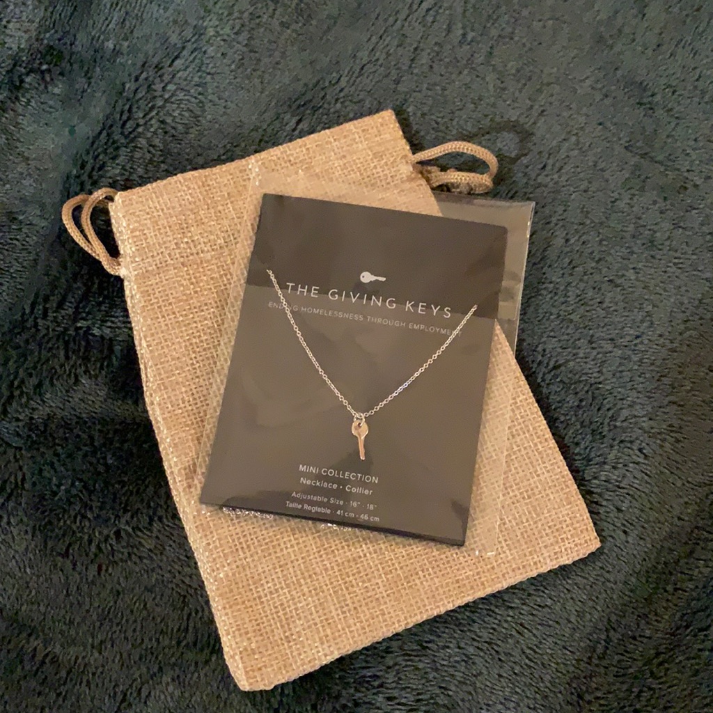 The Giving Key Mini Necklace